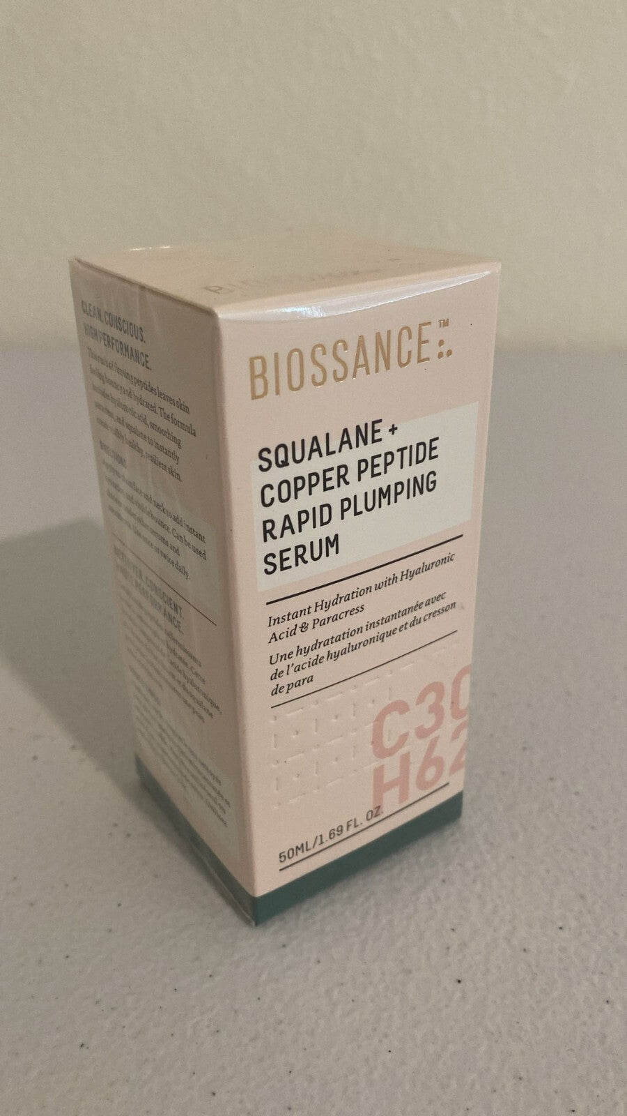 Hydrating Copper Peptide Face Serum for Firming & Plumping - 1.69 oz