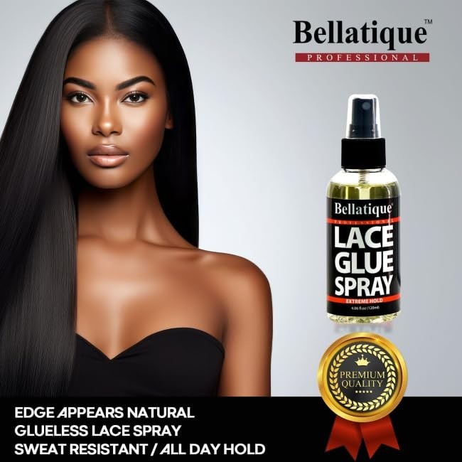 Extreme Hold Lace Glue Spray 8.45oz for Wigs & Lace Fronts