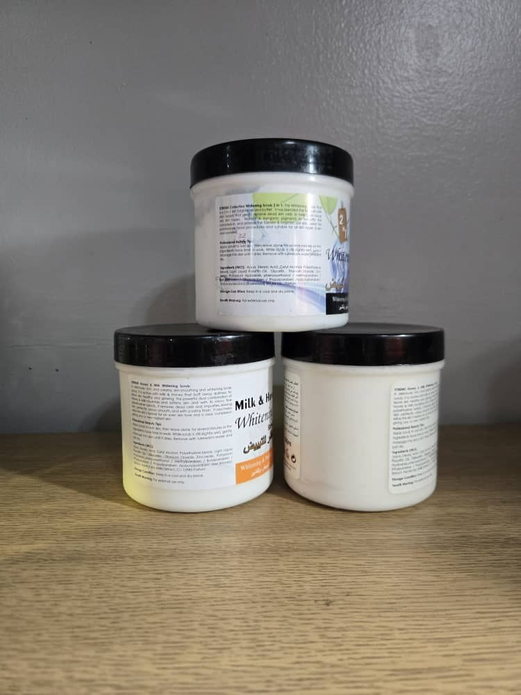 3 Pack Xtreme Whitening Body Scrub 500ml - Secret