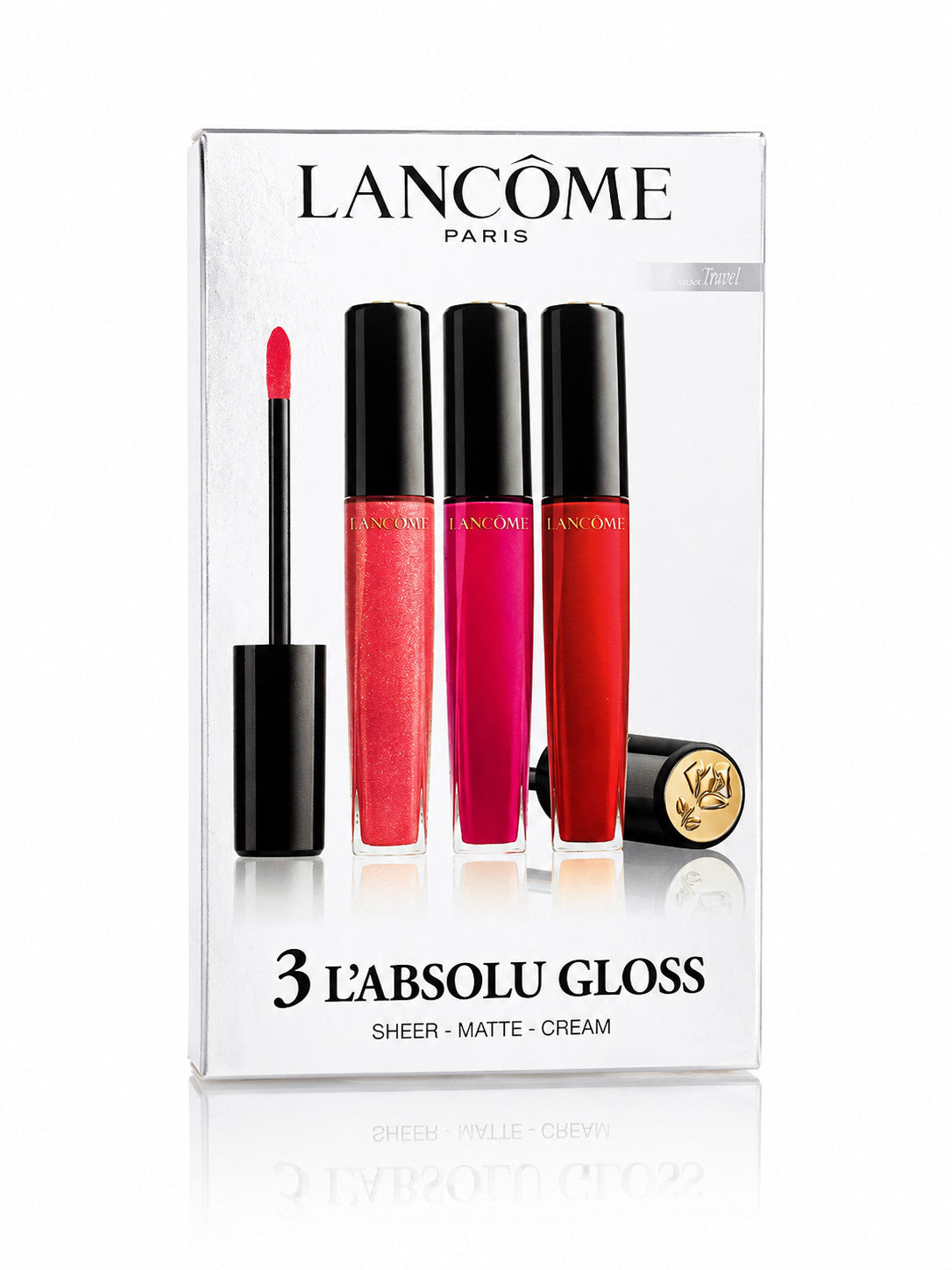 Lip Gloss Gift Set - Sheer, Matte, Cream Finishes, 3 x 8ml