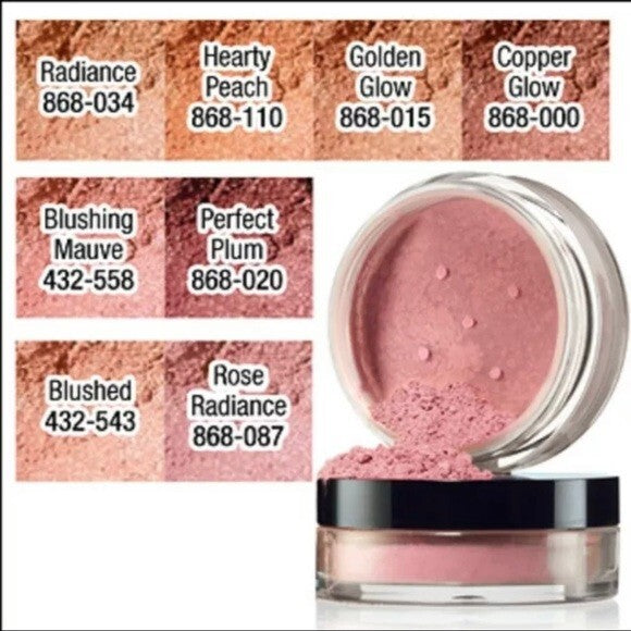 Mineral Blush in Hearty Peach - Natural Makeup Powder, New