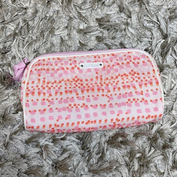 Makeup Clutch Bag - Pretty Love Red Lips Cosmetic Organizer