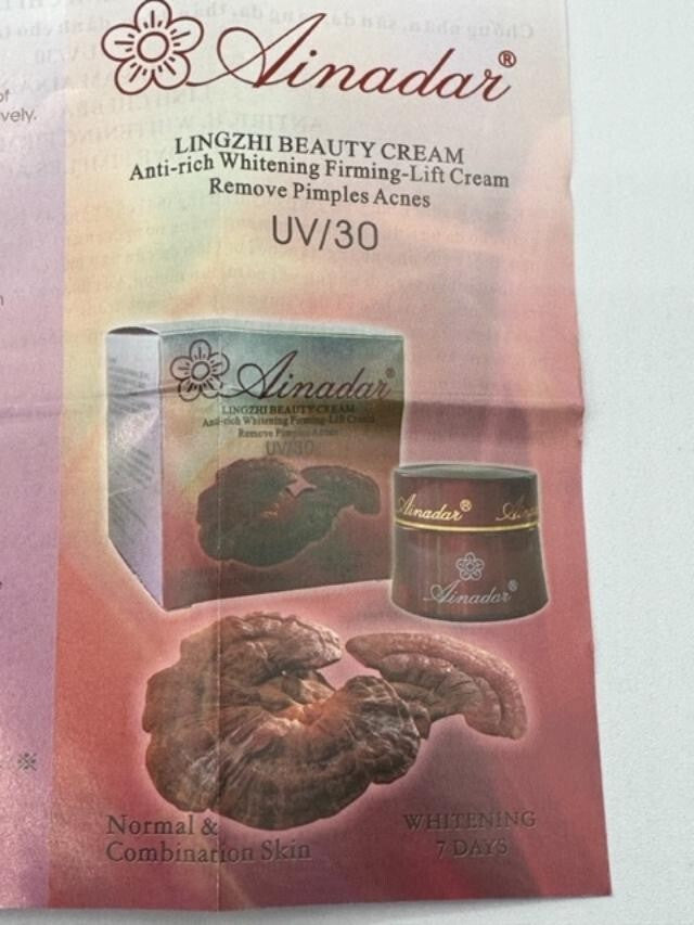 Anti-Aging Skin Care Cream for Brightening & Firming - Pearl & Lingzhi Extracts