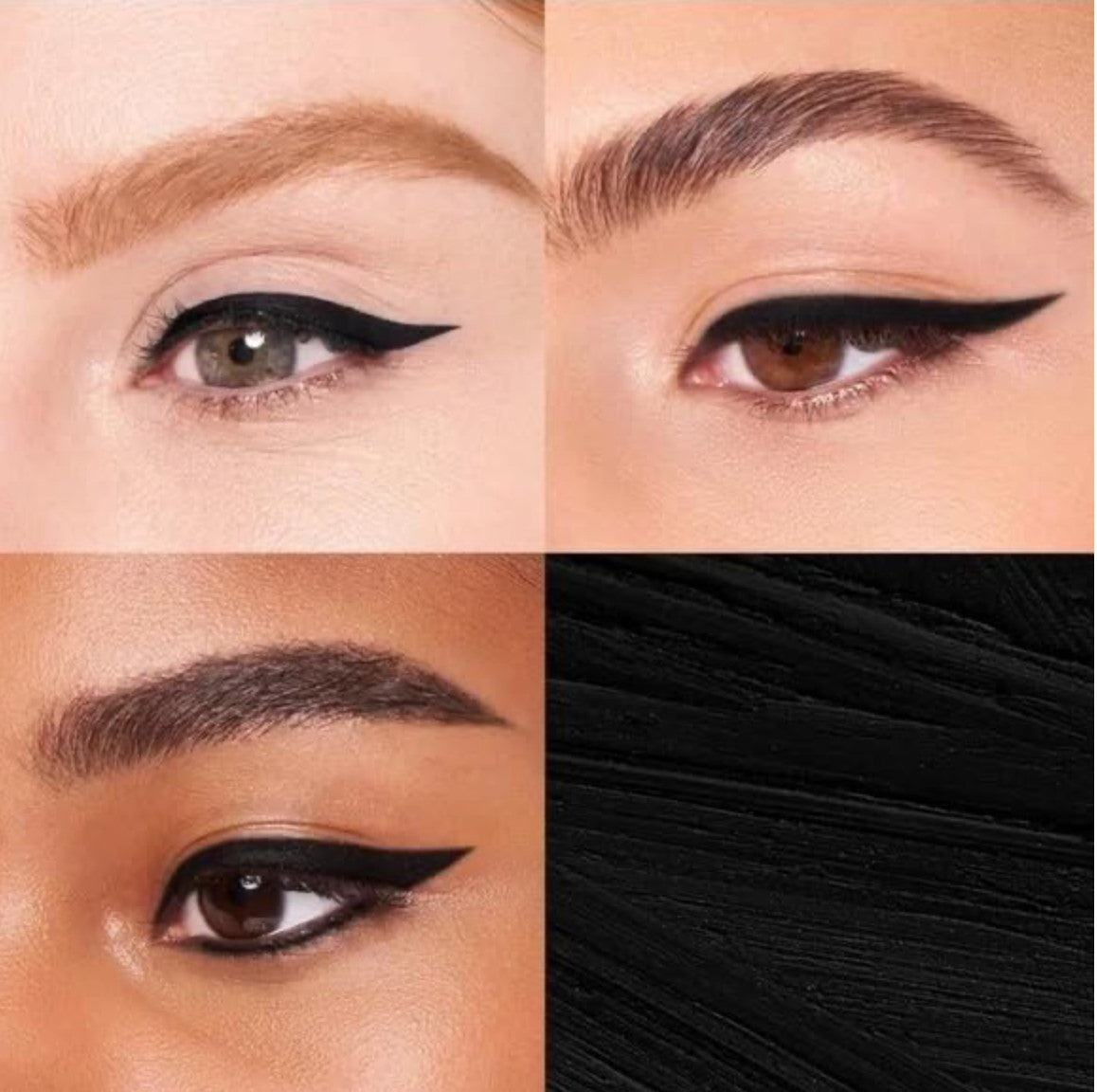 Waterproof Eyeliner Pencil - Smudge-Proof Black Makeup for Eyes