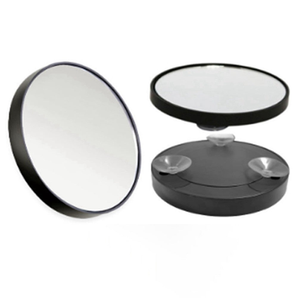 20x Magnifying Makeup Mirror with Handle - Vanity Travel Compact White