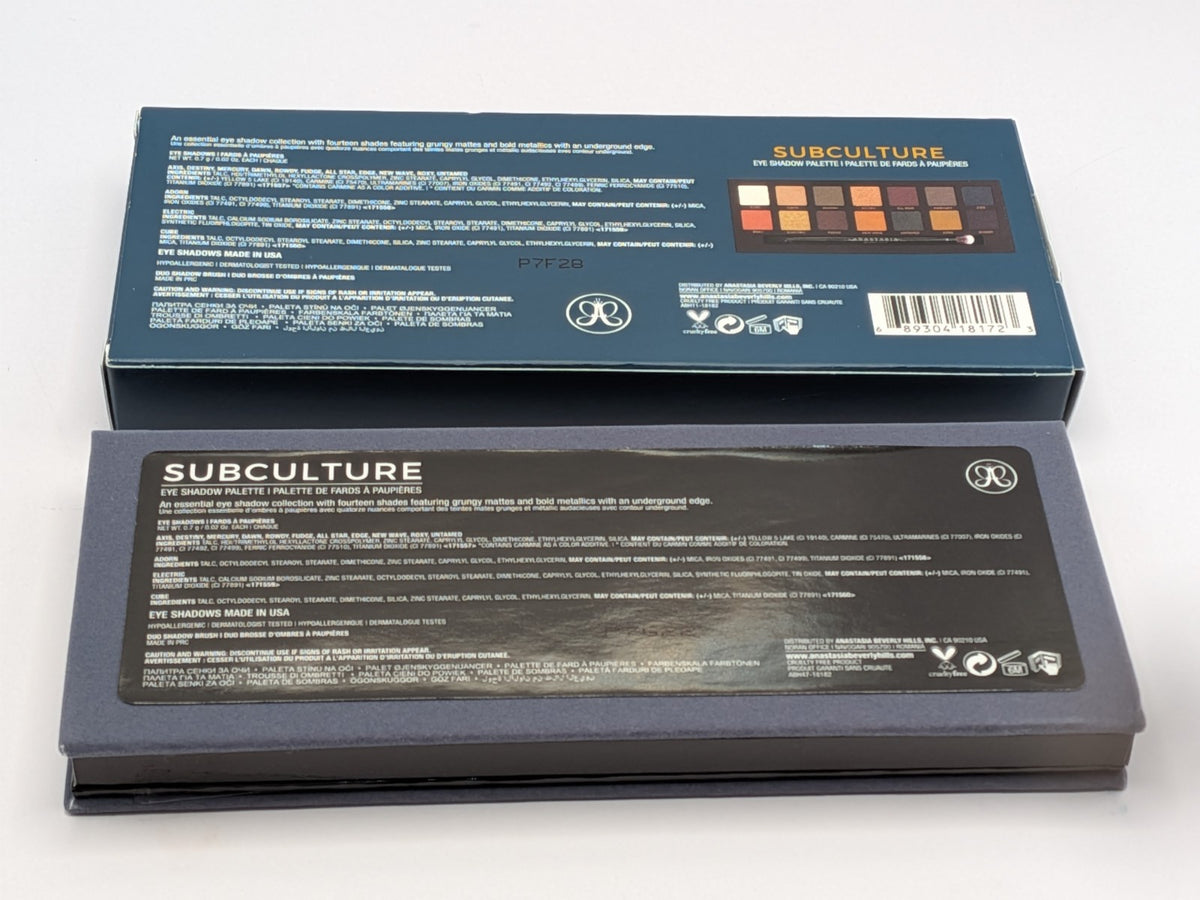 Anastasia Beverly Hills Subculture Eyeshadow Palette - New & Unboxed