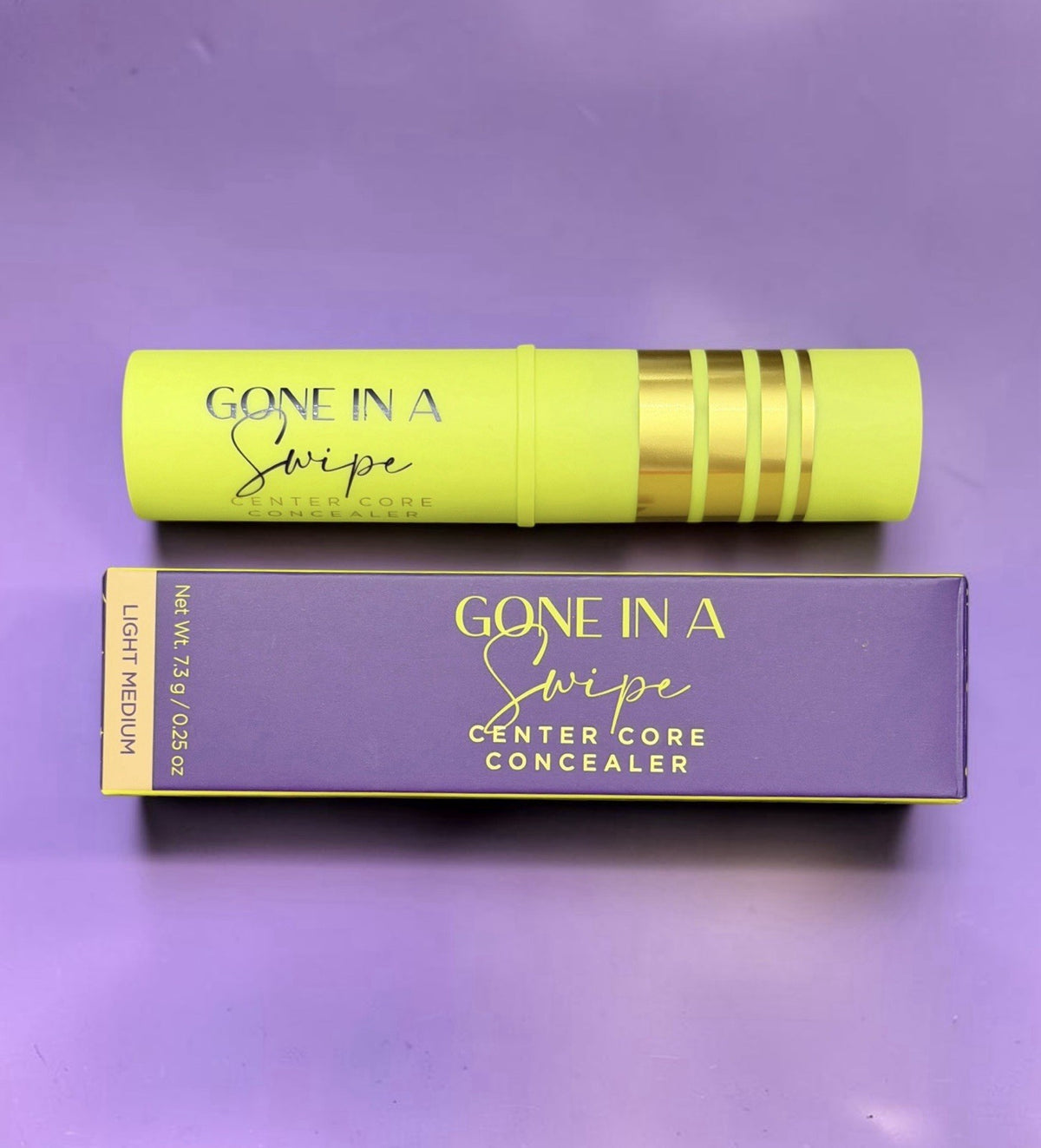 Concealer Stick for Under Eye Coverage - Light Medium, Buildable & Moisturizing