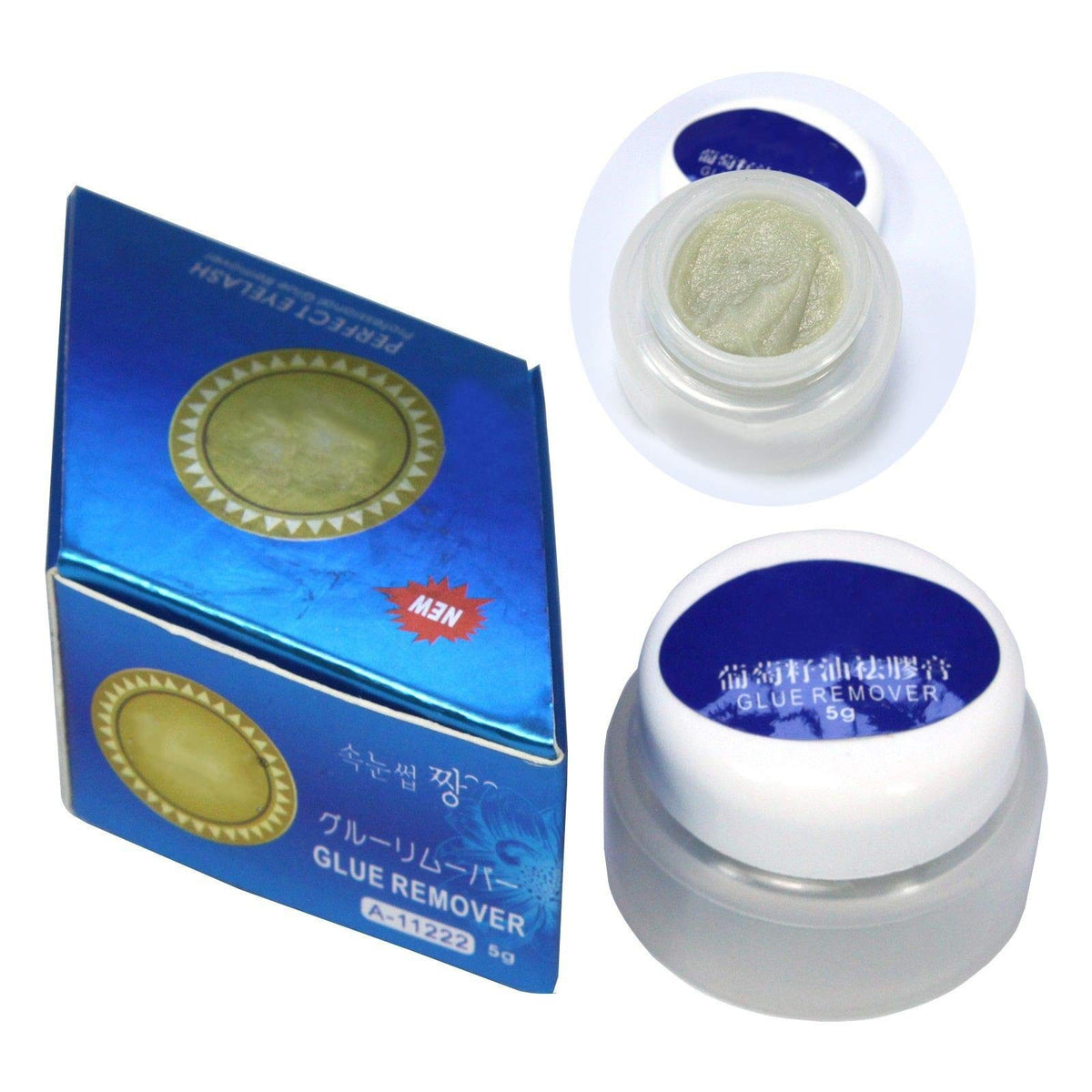 Eyelash Extension Glue Remover - Gentle, Fast Dissolving, 0.18 Fl Oz