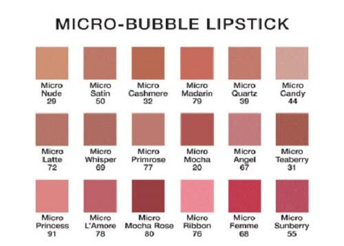 Rich Saturated Creamy Lipstick with Micro Bubble Conditioning - Multiple Shades