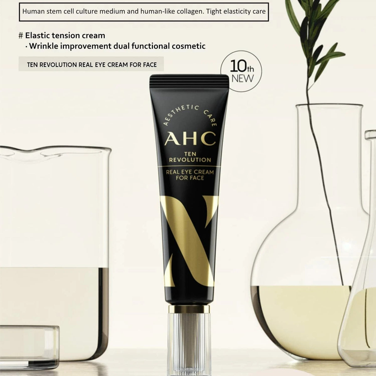 A.H.C Ten Revolution Real Eye Cream for Face 30ml - Anti-Aging Skincare