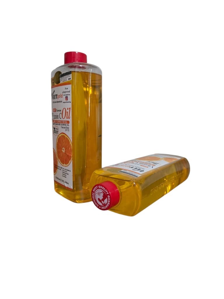 Vitamin C Body Corrector Oil with SPF 15 - Brightening & Sun Protection - 2pcs 1000ml