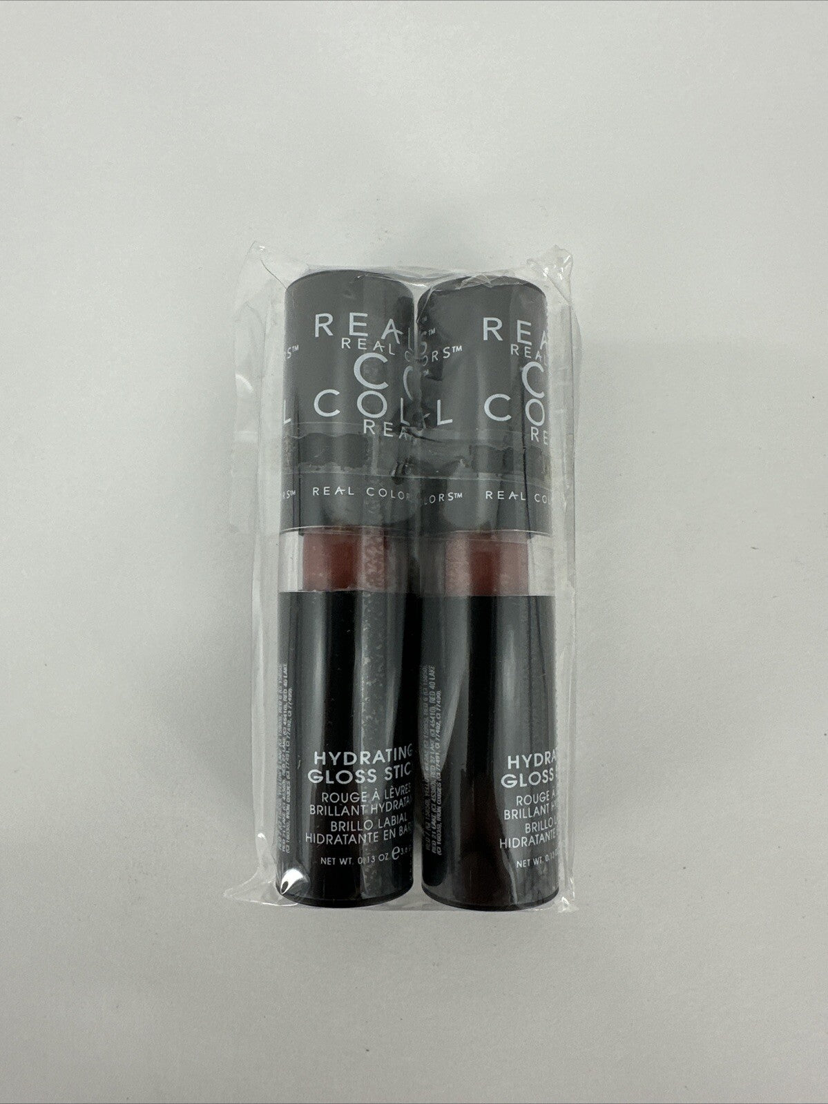 Hydrating Lip Gloss Stick Set - Nude Colors, 2 Pack, 0.13oz Each