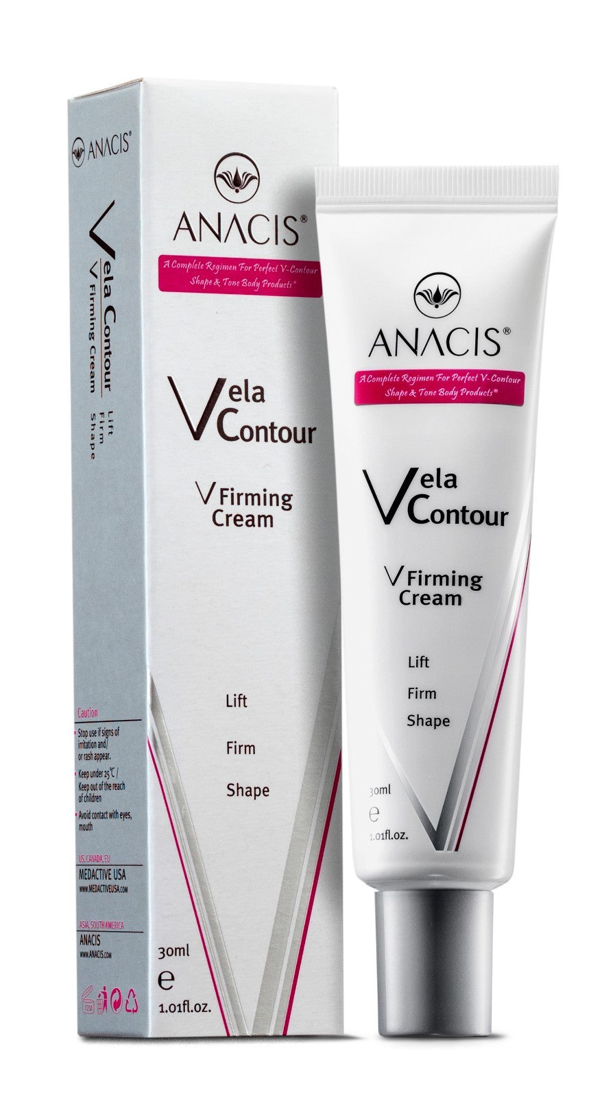 Double Chin Reducer & Neck Firming Cream - Vela Contour 30ml
