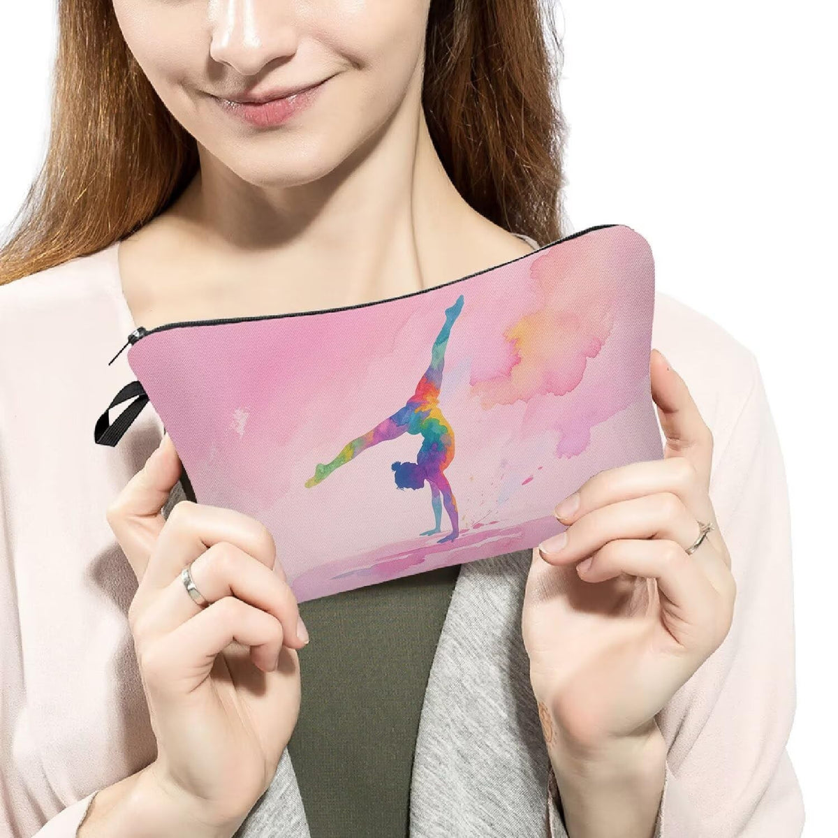 Cute Small Makeup Bag for Cosmetics & Travel Essentials