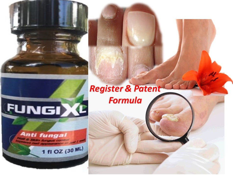 Nail Fungus Support Solution for Toe and Fingernails - Maximum Strength 100% Cure