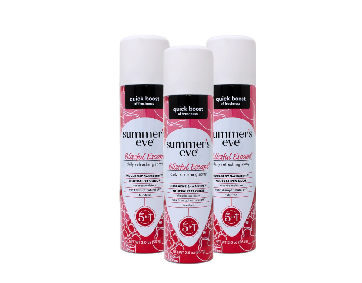 Feminine Deodorant Spray - Sensitive Skin, 2 oz, 3 Pack