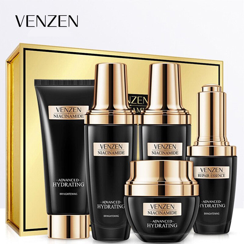 Niacinamide Face Serum Set - Hydrating, Anti-Aging & Skin Repair 5PCS