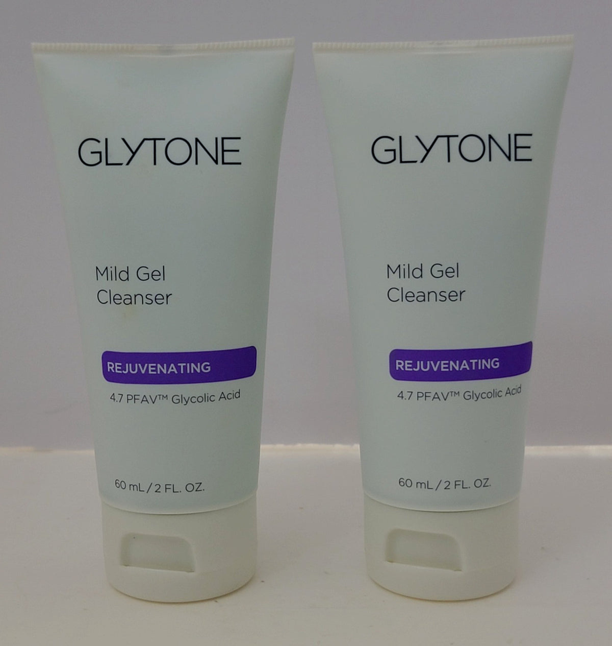 Glytone Rejuvenating Mild Gel Facial Cleanser - 2 oz / 60 ml (2 Tubes)