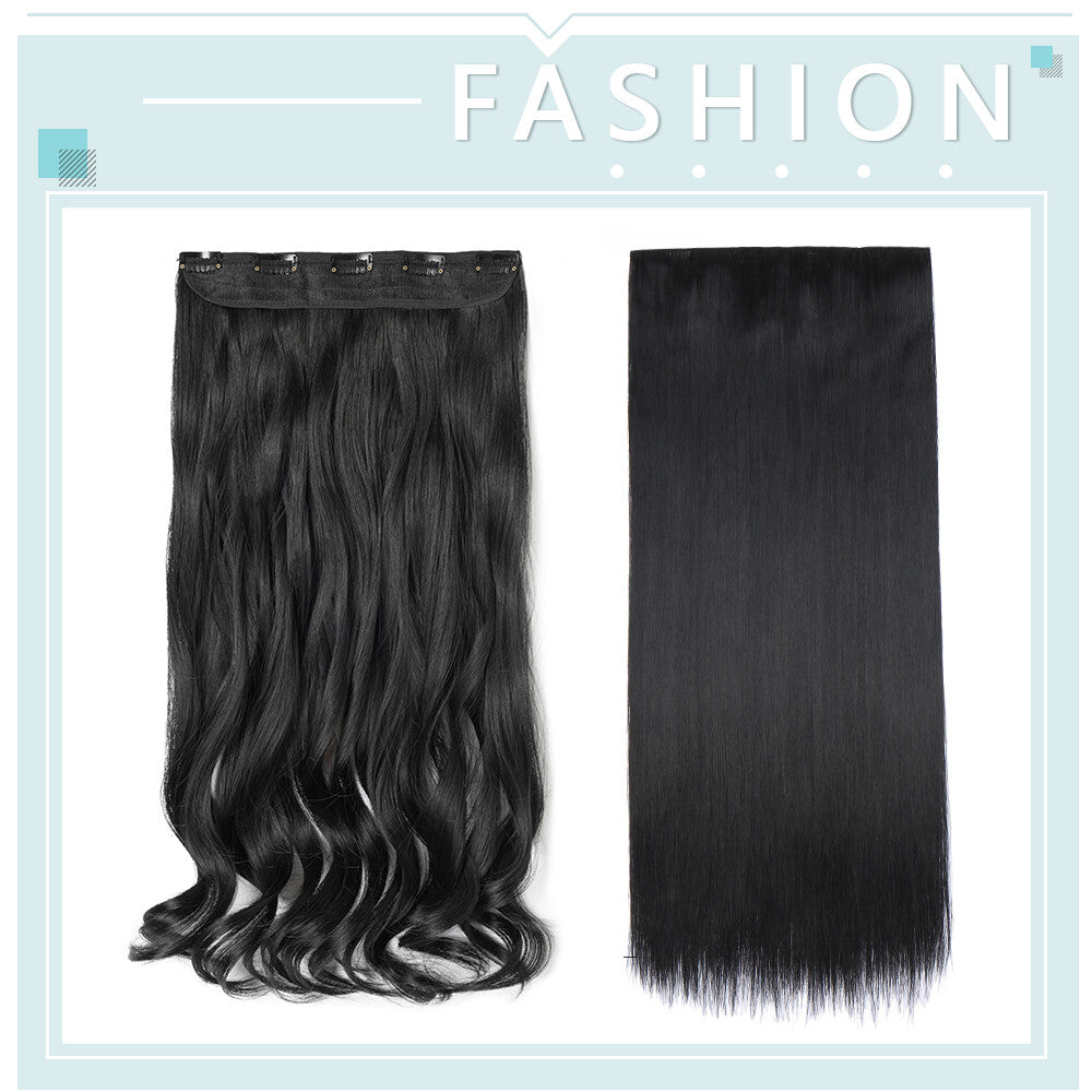 V-Shape & U-Part Clip-In Hair Extensions - Full Head Highlight, Multiple Lengths & Colors