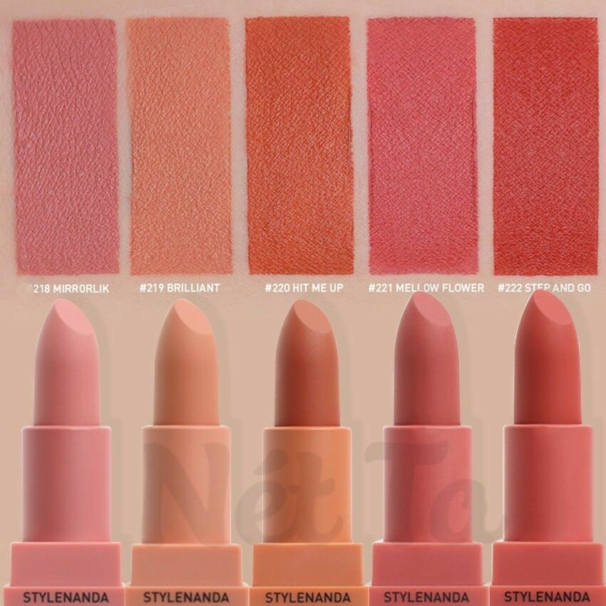 Matte Lip Color Set - 3CE Mood Recipe Season 1 & 2 Assorted Shades