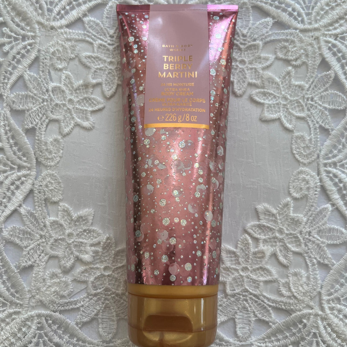 Ultra Shea Body Cream Moisturizer 8 oz - 24 Hr Hydration