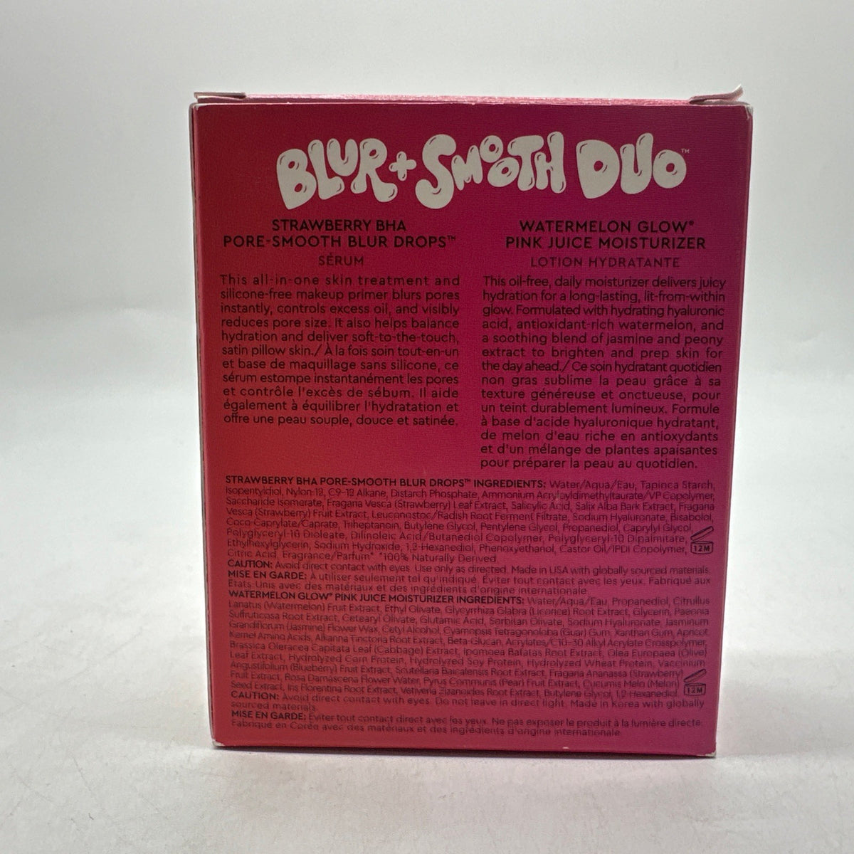 Glow Recipe Blur & Smooth Duo Set - Skincare Primer and Moisturizer