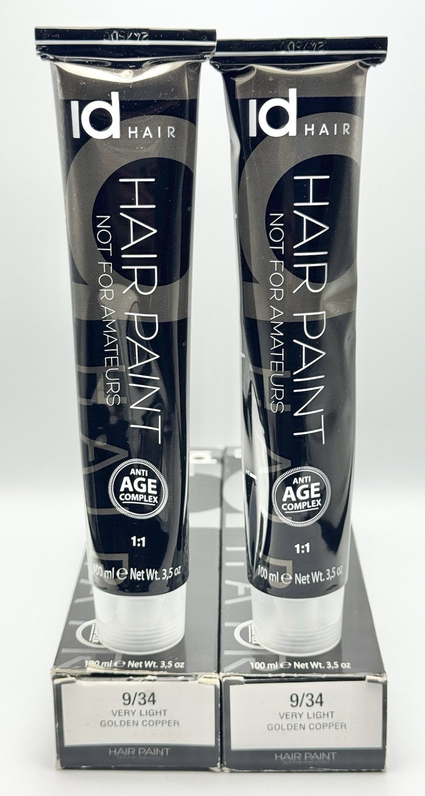 Permanent Hair Color 9/34 Very Light Golden Copper - 2x 3.5 oz