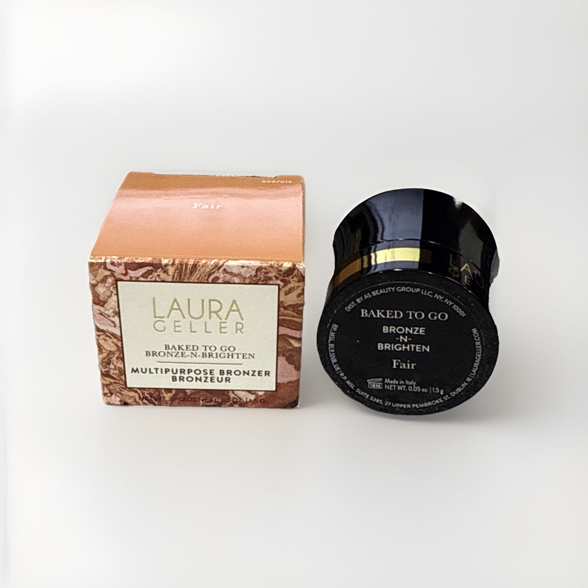 Laura Geller Bronze-n-Brighten Baked To Go Travel Size - Fair