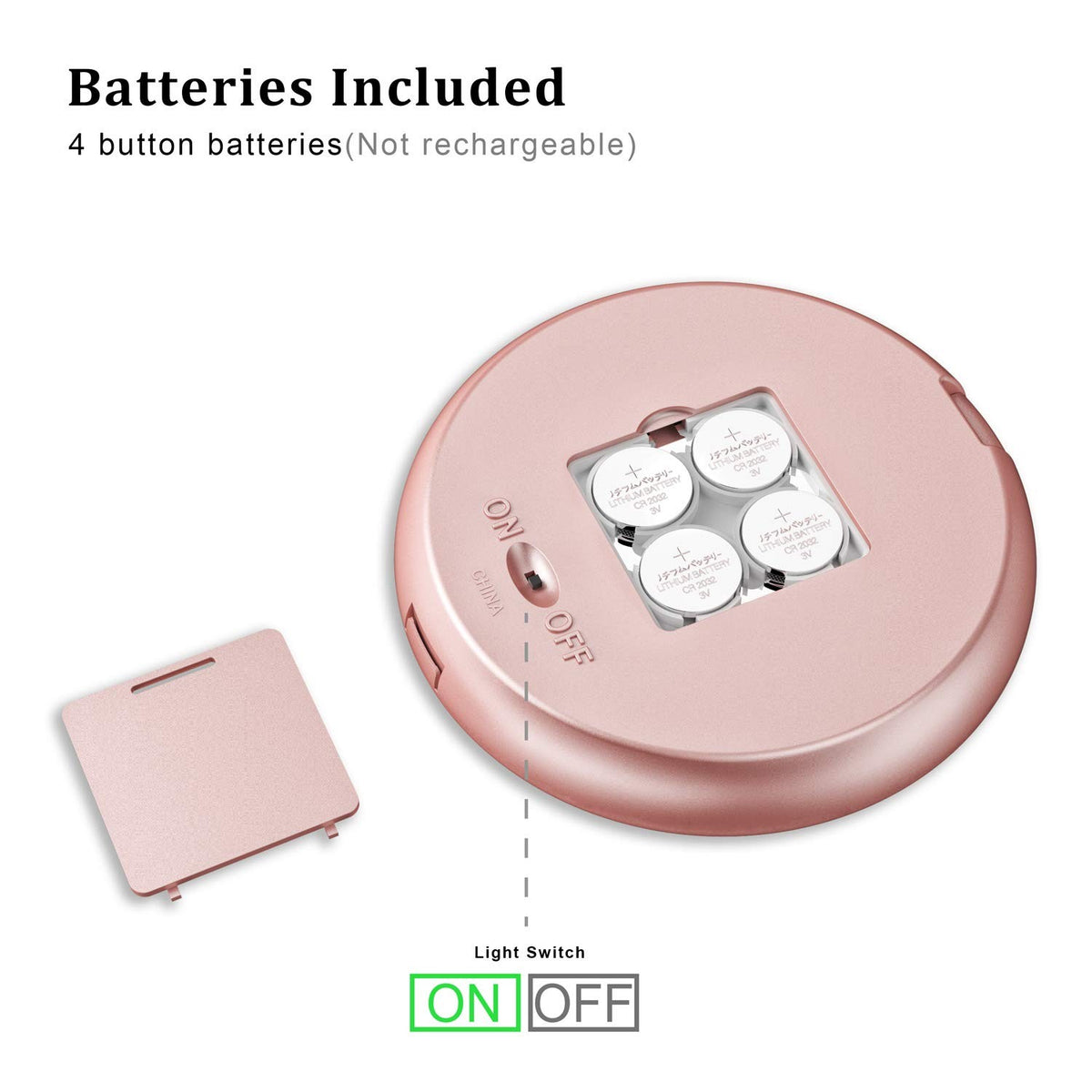 LED Lighted Travel Makeup Mirror with 1x/7x Magnification - Compact & Portable