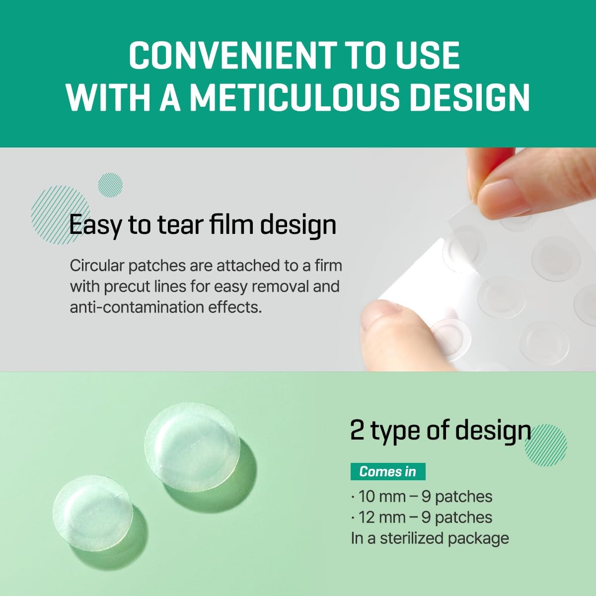 Hydrocolloid Acne Spot Patches - Clear, 90 Count, Invisible for Skin Healing