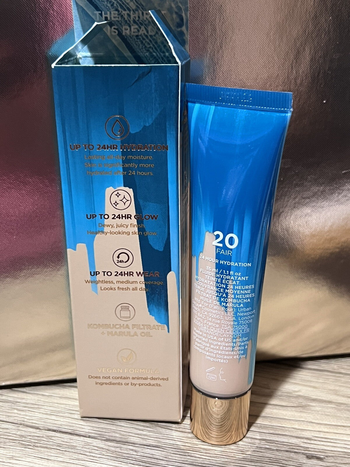 Urban Decay Stay Naked Hydromaniac Tinted Glow Hydrator #20 Fair