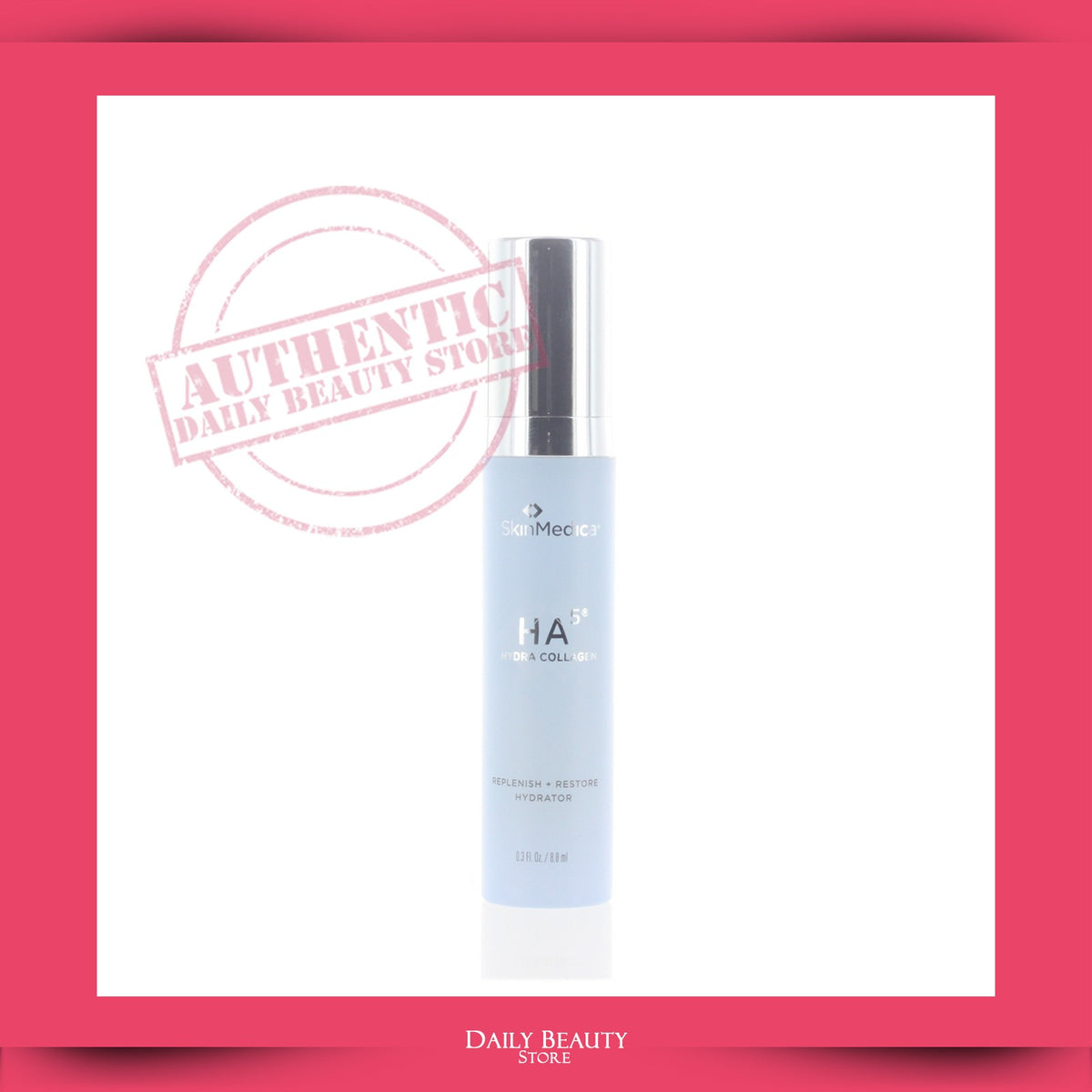 Hydrating Collagen & Hyaluronic Acid Serum for Skin - 8.8ml/0.3oz