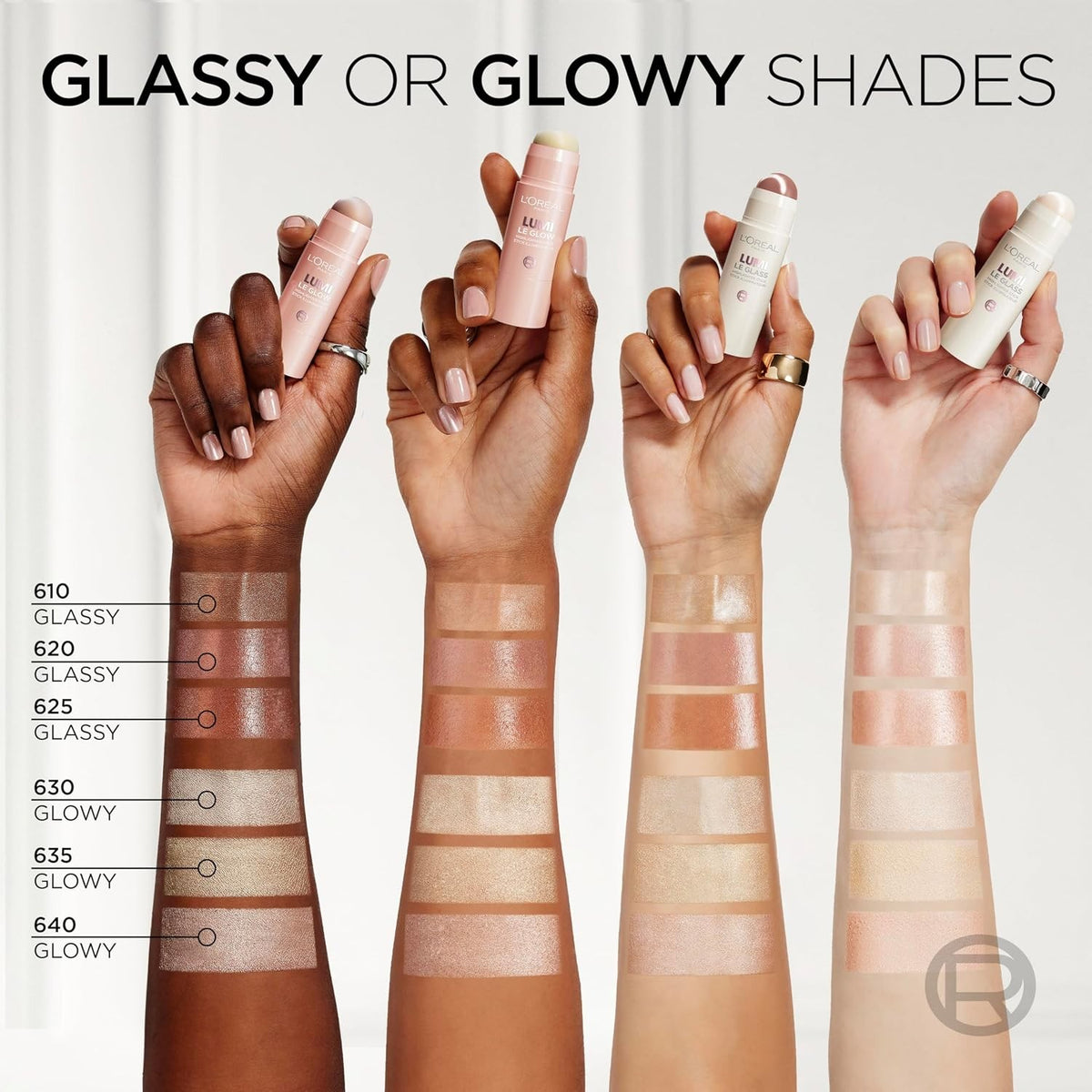 Luminous Satin Highlighter Stick - Glow Makeup Stick for Face & Body