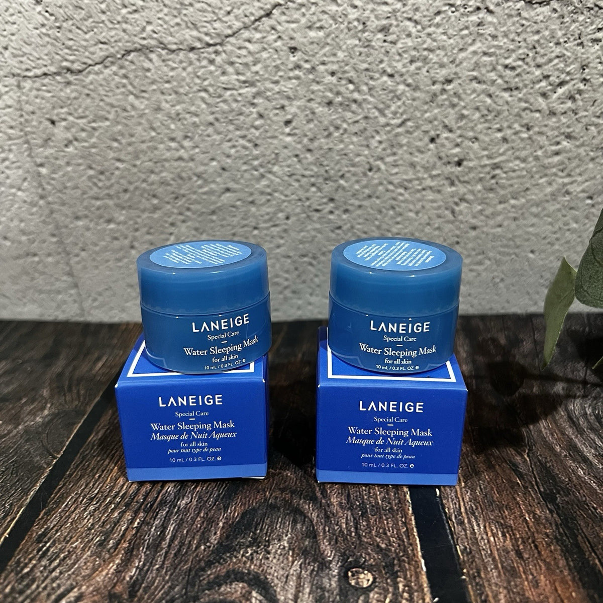 Water Sleeping Mask Travel Size 0.3 fl oz - 2 Pack