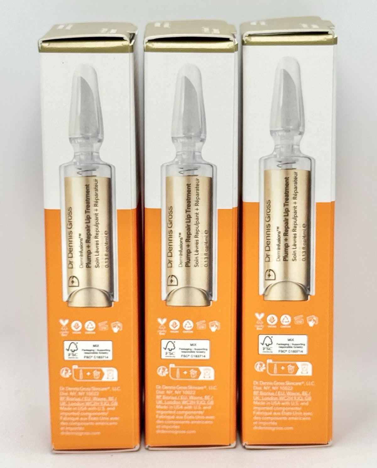 Lip Treatment Set - Plump & Repair Lip Balm 0.13 fl. oz. 3 Pack