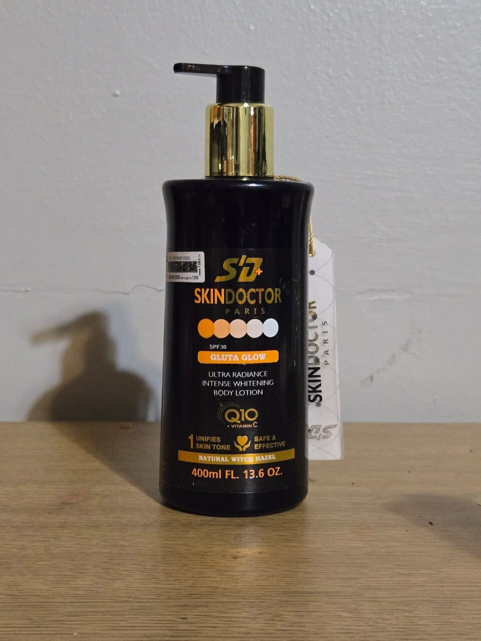 Gluta Glow Lightening Body Milk - Ultra Intense 400ML for Even Skin Tone