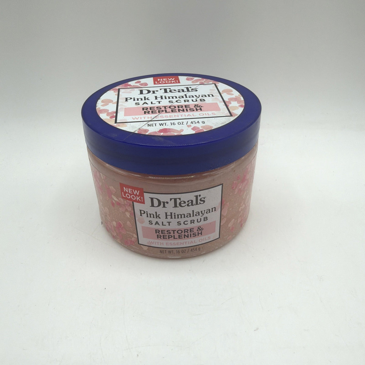 Dr Teals Pink Himalayan Salt Scrub Restore & Replenish Essential Oil