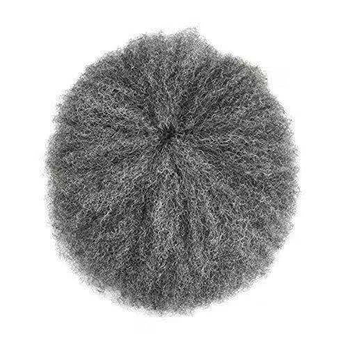 Men's Afro Curly Hair Units for Black Men - Thin Skin Toupee & Hairpieces