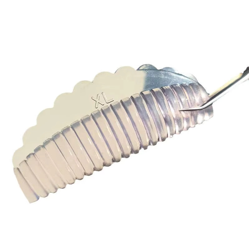 4Pair Silicone Eyelash Perming Laminating Pads Kit - Reusable Lash Lifting Rods 3D