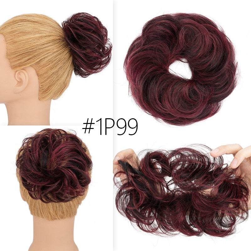 Messy Bun Scrunchie Hair Extension Updo Chignon - Remy Human Hair