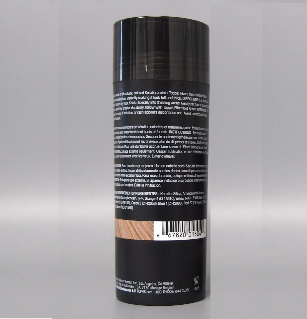 Toppik Light Brown Hair Building Fibers, 55g