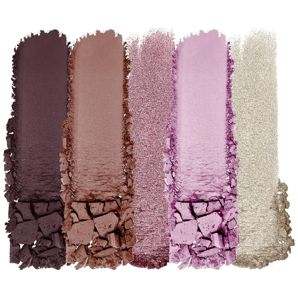 Wet n Wild Color Icon 5-Pan Eyeshadow Palette - Purple Petalette, Matte, Shimmer, Metallic