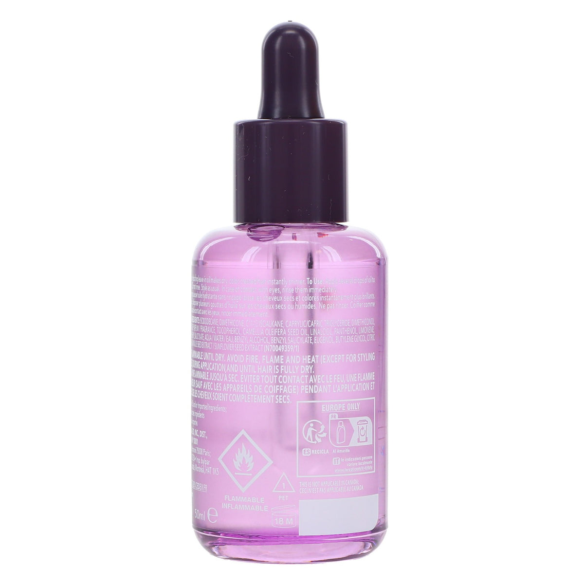 Hydrate Glow Hair Oil - Nourishing Shine & Moisture for Dry Hair 1.7 oz