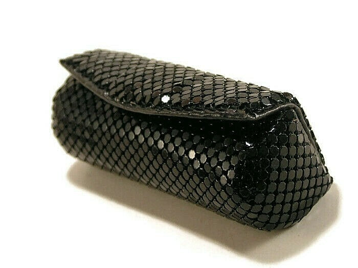 Metal Mesh Lipstick Case with Mirror - Fits 8.5cm Round Lipsticks, Unbranded