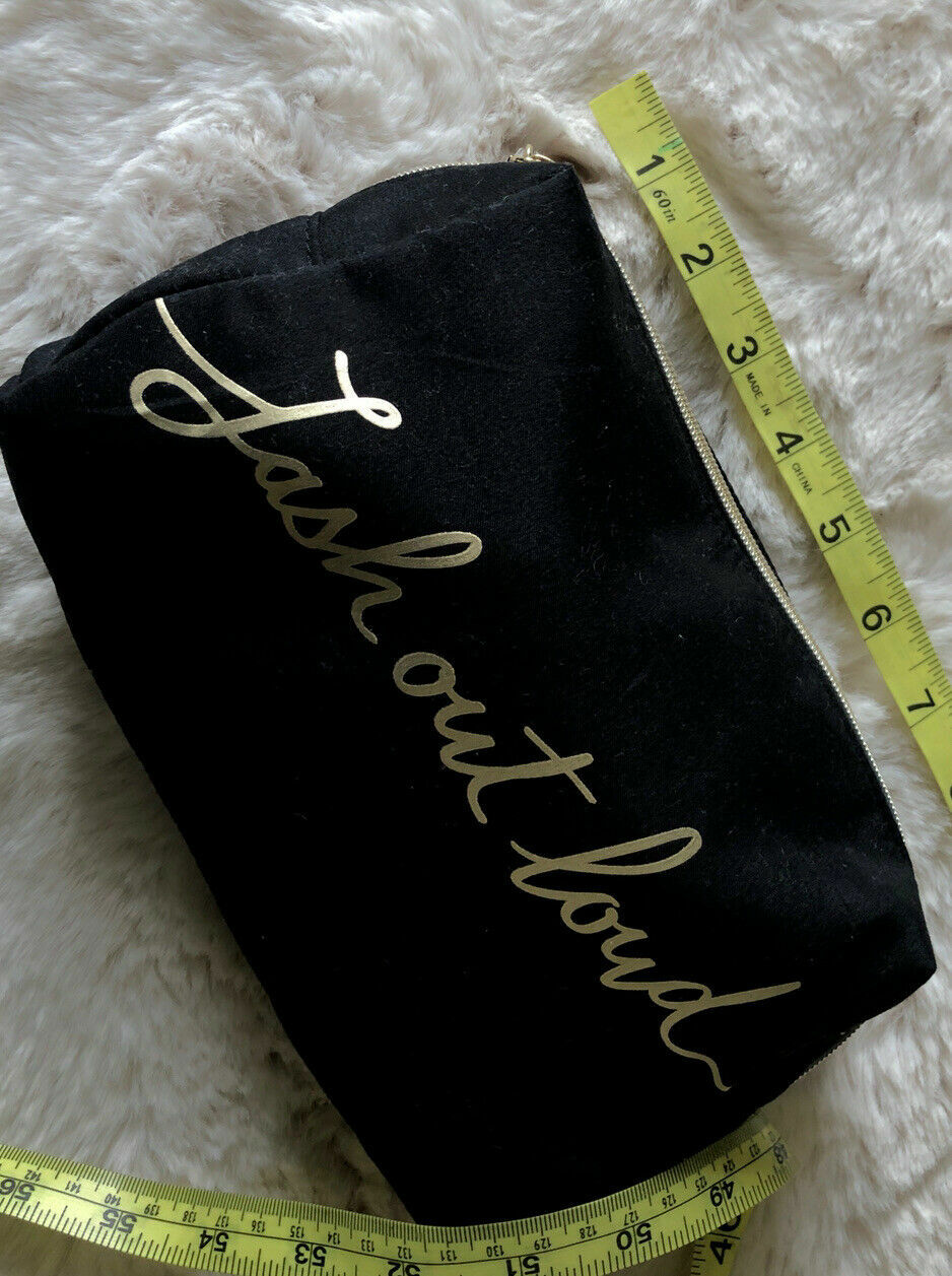 Lancôme Makeup Cosmetic Travel Bag in Black - Lash Out Loud -New