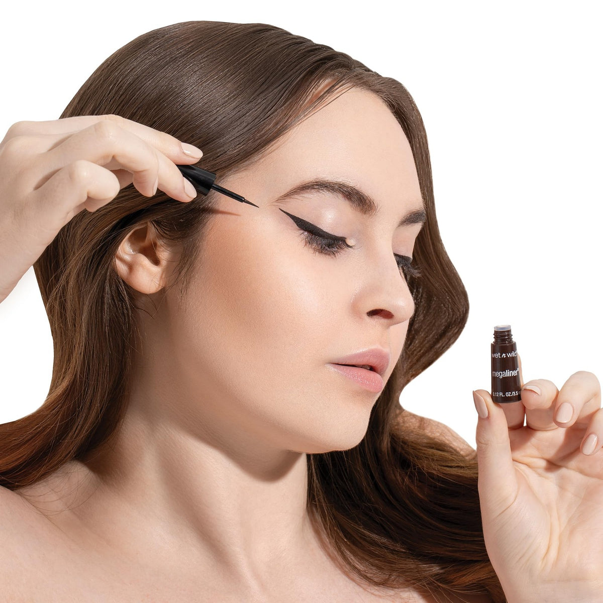 Electric Purple Liquid Eyeliner - Long-Lasting Waterproof Eye Makeup