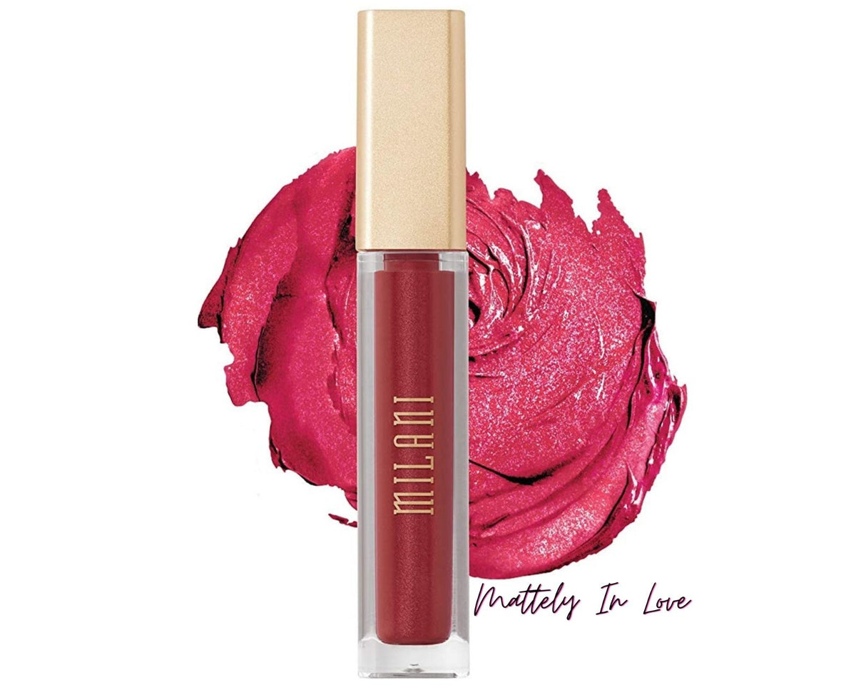 Milani Metallic Lip Crème Liquid Lipstick - Matte & Metallic Finish, 6g