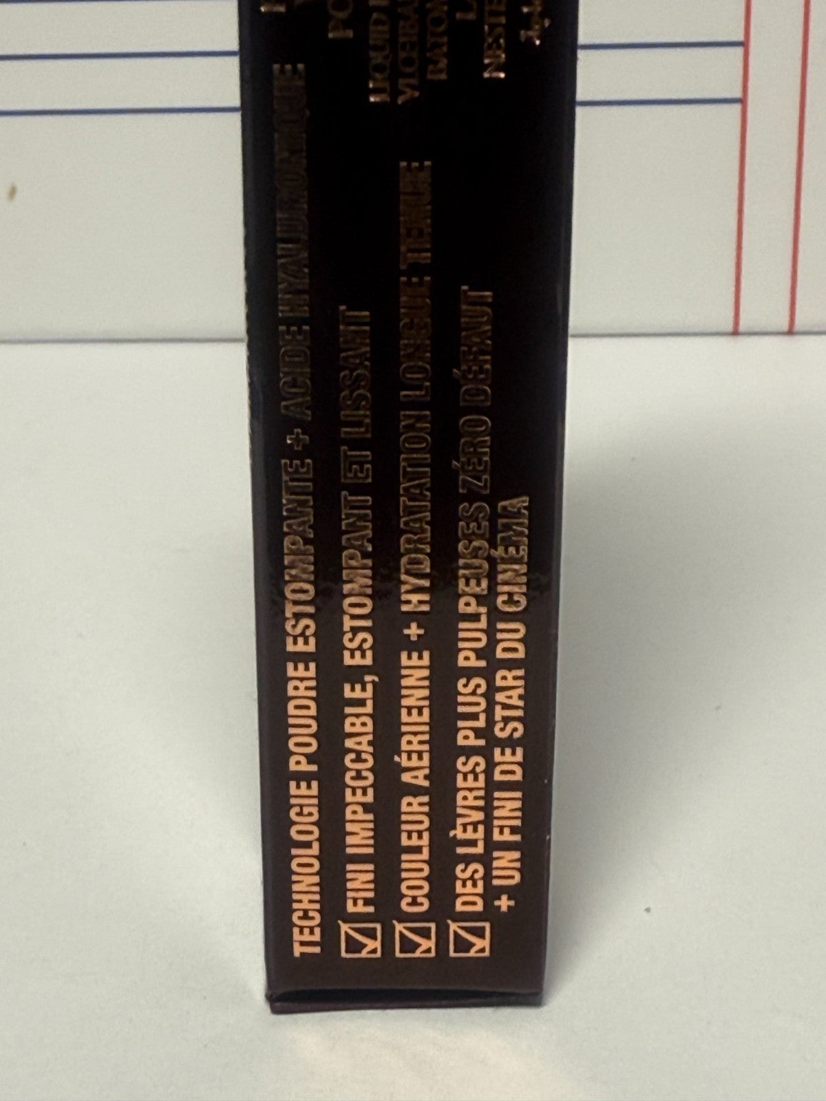 Charlotte Tilbury Air Brush Flawless Lip Blur Liquid Lipstick Ruby Blur 0.22oz