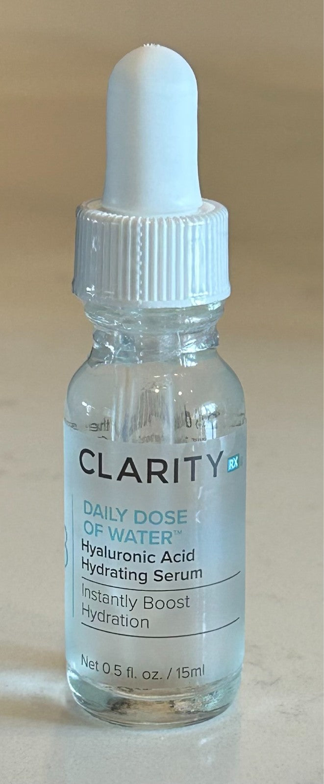 Hyaluronic Acid Hydrating Serum - Moisturizing Skin Care for Dull Skin - 0.5oz