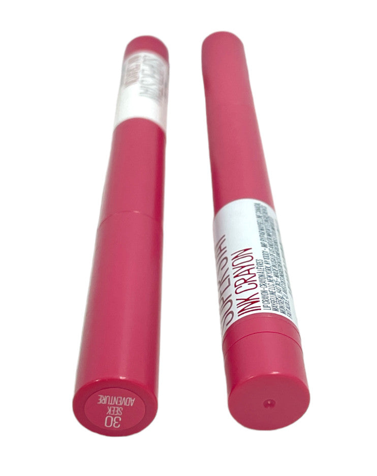 Maybelline Super Stay Ink Crayon Lip Color Set - Assorted Shades, 1.2g